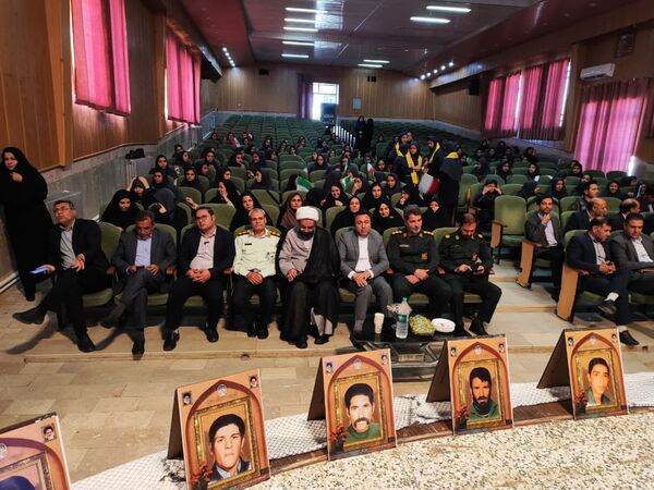 آئین پرطنین زنگ مهر و مقاومت در مدارس شهرستان خاتم 