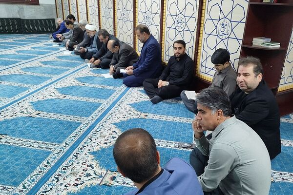 مراسم ارتحال امام خمینی (ره) در اداره آموزش و پرورش ناحیه دو شهرری 