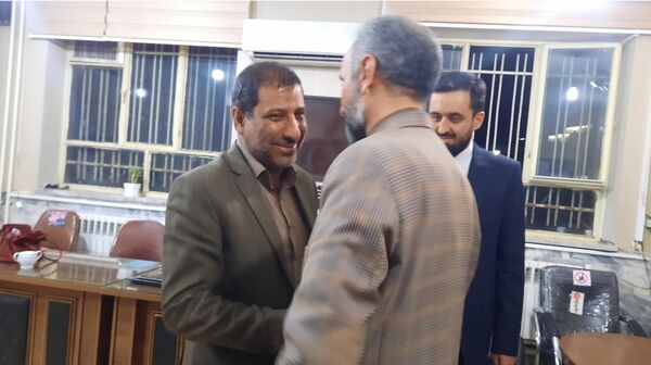 بازدید فرماندار مشهد از ستاد انتخاباتی منطقه ۱۶ مشهد