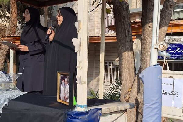 برگزاری مراسم سالگرد شهادت حاج قاسم سلیمانی در مدرسه حضرت زینب(س) ناحیه یک شهرری