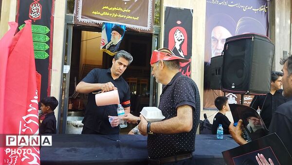 موکب قائد شهید در خیابان مصباح یزدی مشهد 