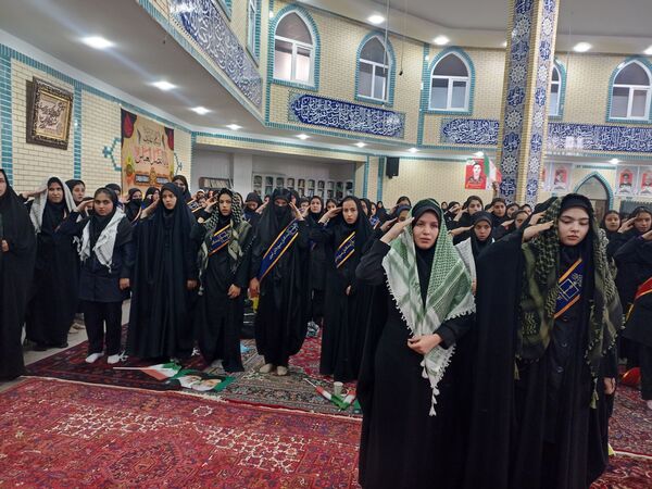 همایش صلابت خواهران بسیجی در خواجه