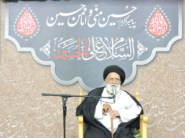 مراسم شهادت امام سجاد (ع) در دفتر نماینده ولی فقیه در یزد