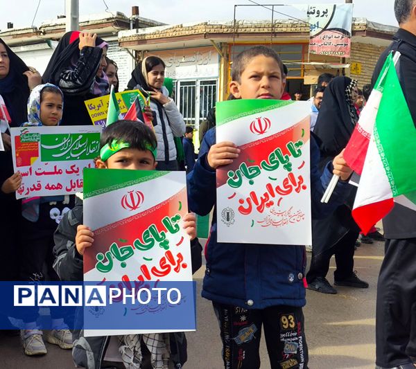 راهپیمایی۲۲ بهمن  شهرستان مانه 