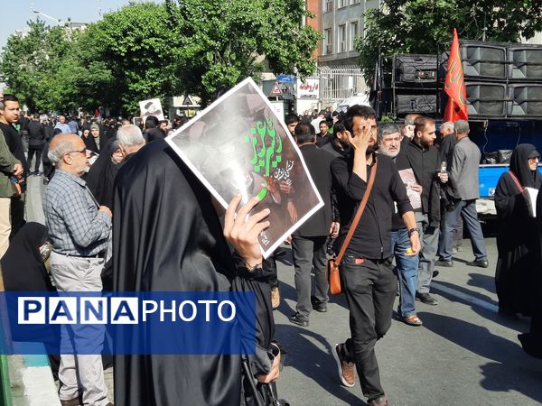 وداع با سید الشهدا خدمت