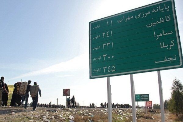 تردد روان در محورهای منتهی به مرزهای اربعین

