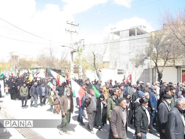 دسته عزاداری اربعین شهادت رهبر معظم انقلاب و دانش‌آموزان شهید میناب در شهرکیان