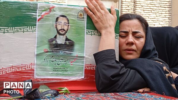 تشییع مسافر بهشتی «امیرعلی نیکنام‌راد» در گرگان