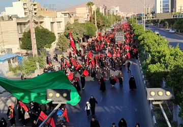 اربعین است و جهان یکسره هیأت شده است