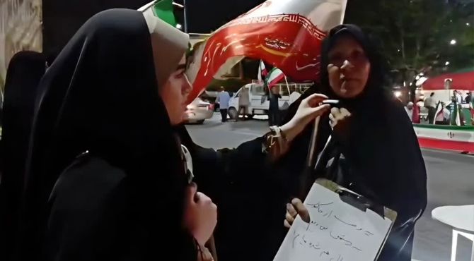 پاسخ مردم یزد به توییت فرمانده هوافضای سپاه