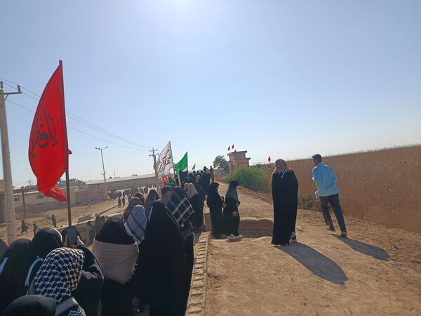 حضور دختران رضویه در اردوی راهیان نور