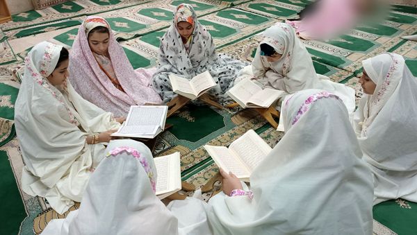 مراسم اعتکاف در مساجد شهرستان آبدانان 