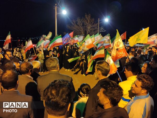 پنجاه و سومین کاروان حماسی خودرویی؛ مردم جلگه رخ پای کار انقلاب
