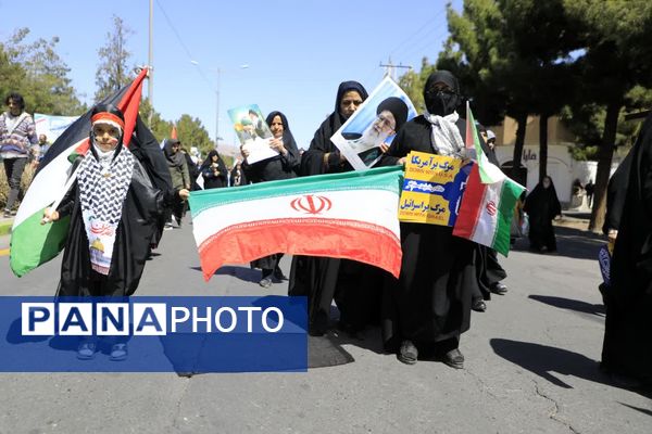 راهپیمایی روز قدس در خراسان جنوبی