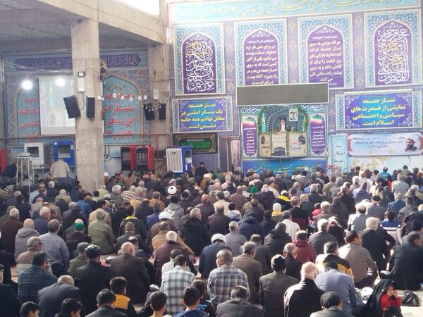 اولین نماز جمعه عبادی سیاسی ماه رجب در نیشابور 