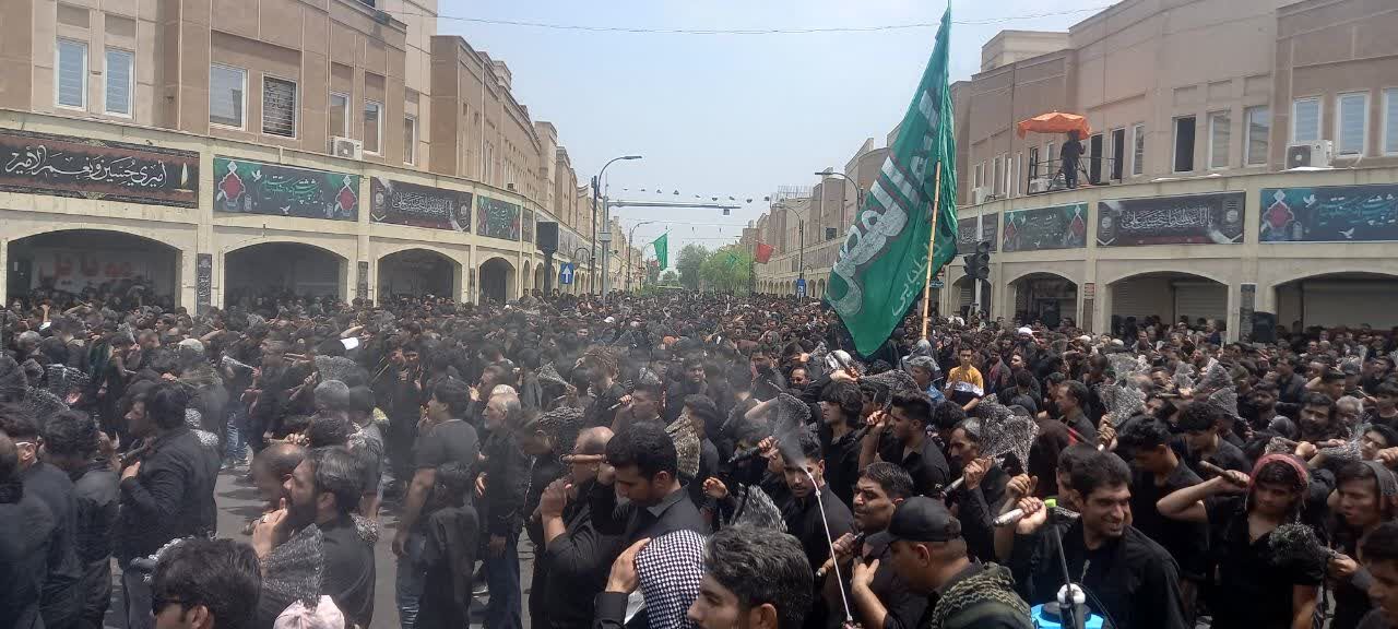 برگزاری مراسم تاسوعای حسینی در کرمان