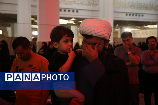 مراسم عزاداری سالروز شهادت امام حسن عسگری(ع) در قم