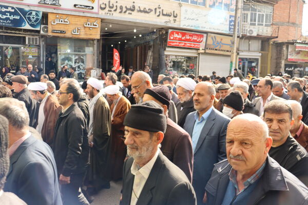 راهپیمایی ۲۲ بهمن بخش بندپی شرقی