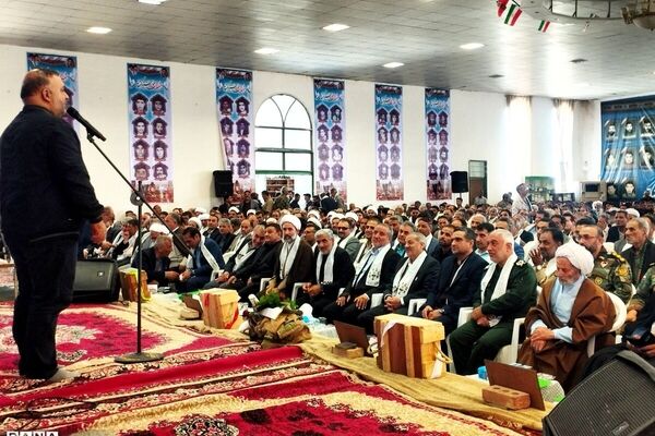 اجلاسیه شهدای شهرستان زیرکوه با حضور وزیر آموزش و پرورش