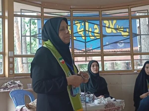 ‌‌روز دوم پیش اردوی ملی پیشتازان سازمان دانش آموزی استان اصفهان