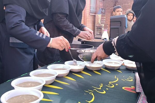 مراسم سوگواری شهادت حضرت فاطمه(س) در مدارس ناحیه 2 بهارستان