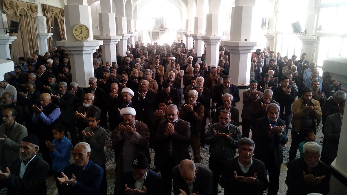 نماز عبادی و سیاسی جمعه در شهرستان خلیل آباد