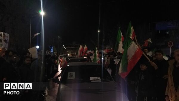 حضور گسترده مردم نیشابور برای بیعت با سید مجتبی حسینی خامنه ای 