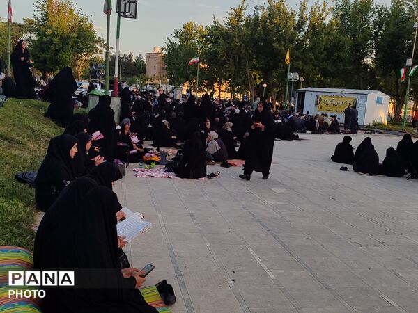 دعای پر فیض عرفه و مناجات عاشقانه امام حسین«؏» در آستان مقدس حضرت حقوق نبی«؏»