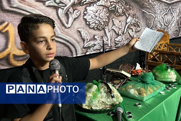 «نجما» در عزای امام حسن مجتبی (ع) به اشک نشست