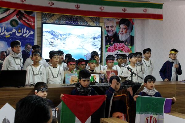 مراسم گرامیداشت شهید حاج قاسم سلیمانی در شهرستان سامان
