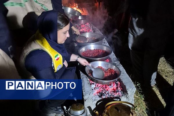 حال و هوای روز اول دوازدهمین پیش اردوی ملی دختران شهرستان های استان تهران