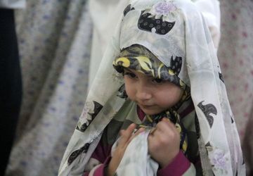 روایت لحظات ناب اعتکاف در مسجد الزهرا(س) قیامدشت