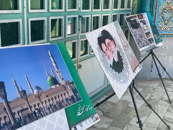 حضور جمعی از فرهنگیان مانه و سملقان در نماز عبادی سیاسی جمعه