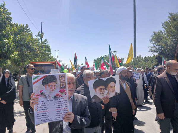 راهپیمایی سالروز قیام 15 خرداد در قم