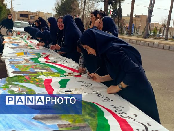 تجلی وحدت و همدلی در خلیل‌آباد؛ برگزاری باشکوه راهپیمایی ۲۲ بهمن