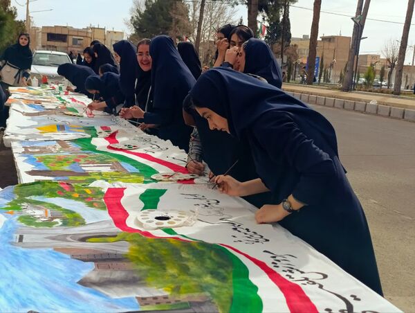 تجلی وحدت و همدلی در خلیل‌آباد؛ برگزاری باشکوه راهپیمایی ۲۲ بهمن