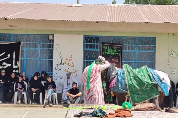 مراسم شبیه خوانی روز عاشورا در شهرستان طالقان