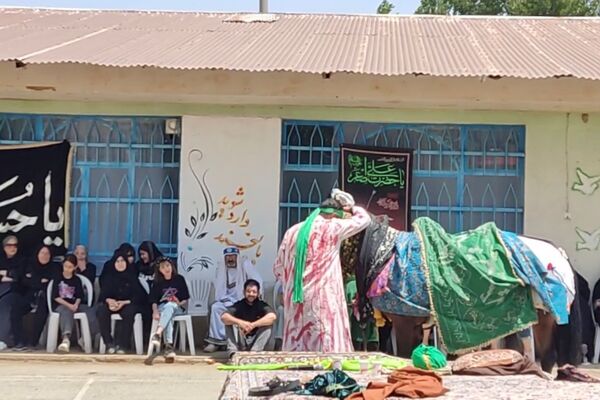 مراسم شبیه خوانی روز عاشورا در شهرستان طالقان