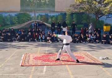 انفجار شور و نشاط در هفته ورزش مدرسه مدرّس تبریز