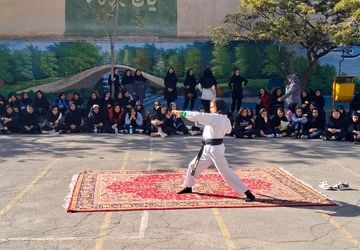 انفجار شور و نشاط در هفته ورزش مدرسه مدرّس تبریز