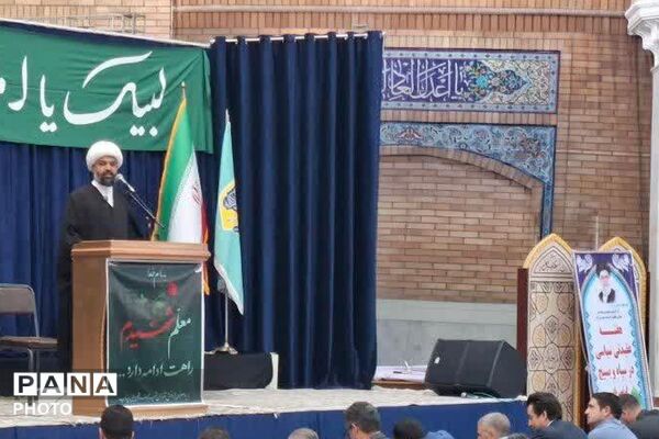 گرامیداشت هفته معلم در نمازجمعه باقرشهر و کهریزک 