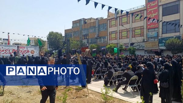 برگزاری تجمع یوم العباس در امامزاده حسن کرج