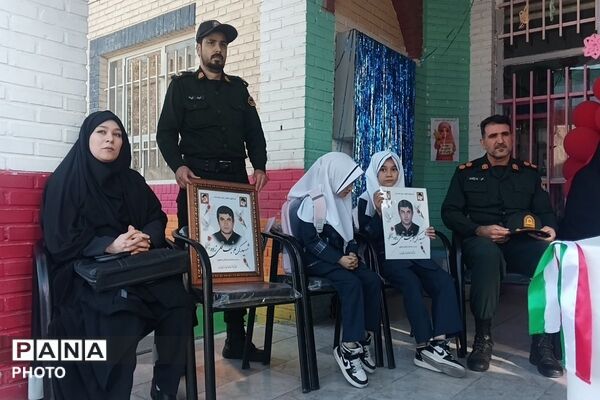 مدرسه سیدمهدی موجانی میزبان فرزندان شهید کریم نجف قلی زاده