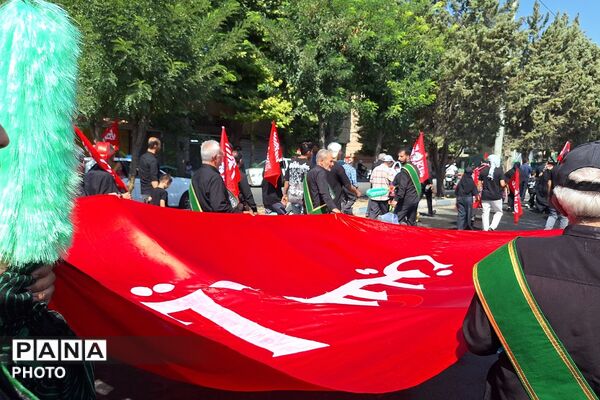 راهپیمایی جاماندگان اربعین در شهریار