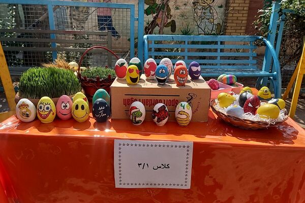 جشنواره «نوروز رنگارنگ» در دبستان شهید سلیمی جهرمی کهریزک
