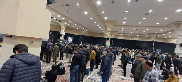 مراسم شب بیست سوم ماه رمضان در مصلی امام خمینی شهرستان بجنورد استان خراسان شمالی