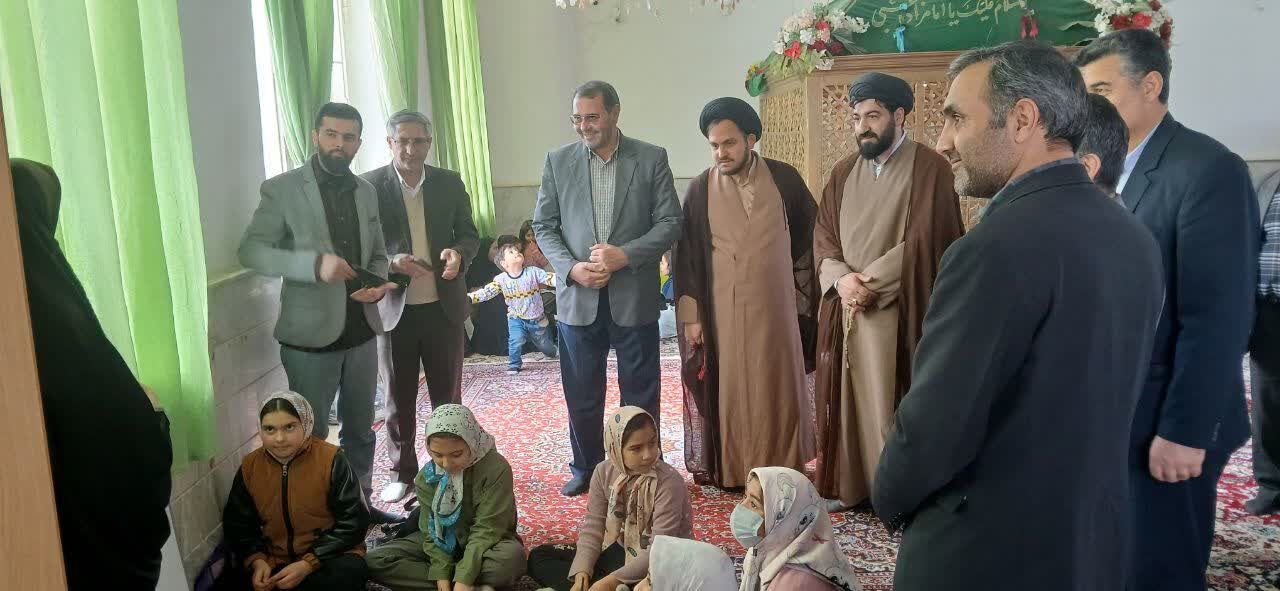 جشنِ اختتامیه کلاس‌های قرآن در امام زاده نقی الهادی (ع) شیروان