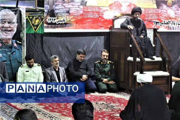 مراسم عزاداری دهه اول ماه صفر در روستای مومن آباد قم