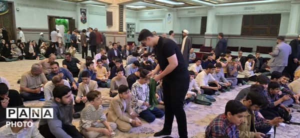 جشن تکلیف دانش آموزی پسران منطقه ۲ تهران