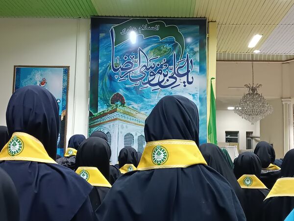 اردوی زیارتی کبوترانه تا قدس در مشهد مقدس